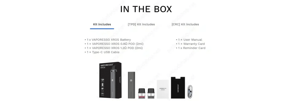 vaporesso kit