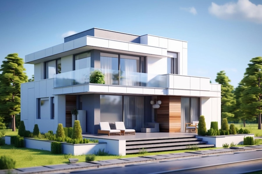 แบบบ้านโมเดิร์น